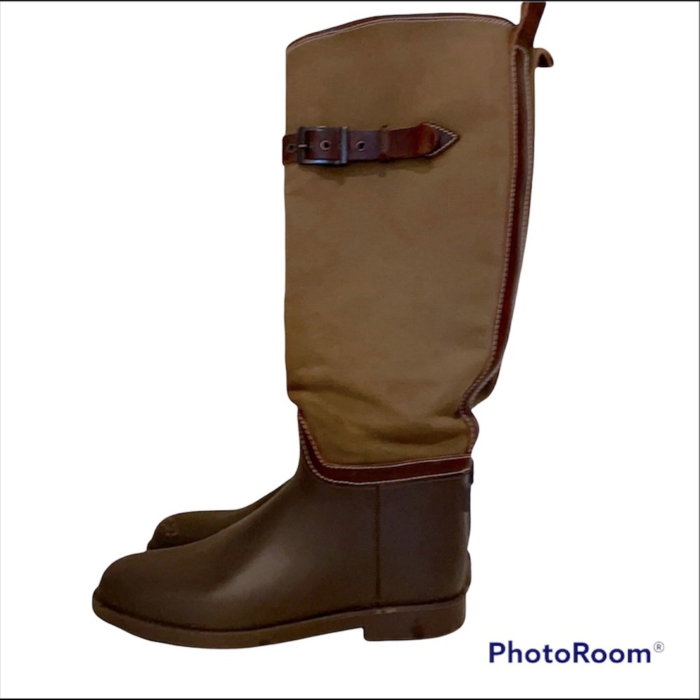 Chloe tall riding rain boots